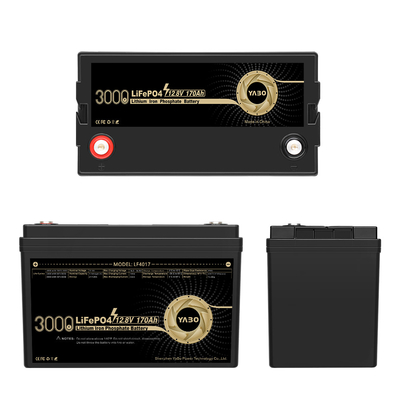 Ciclo profundo recargable 4S1P de la batería de litio de 12 voltios 12V 170Ah Lifepo4