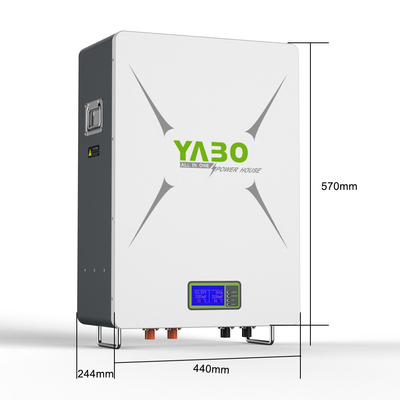 Sistema de almacenamiento de paneles solares Powerwall 48V 230Ah de batería de iones de litio de 12 Kwh