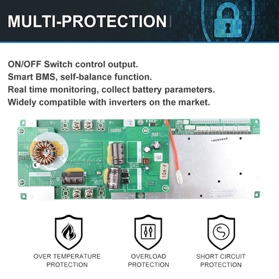 10kwh 51.2 V 200ah Lifepo4 Paquete de batería de litio 48v Powerwall Diy