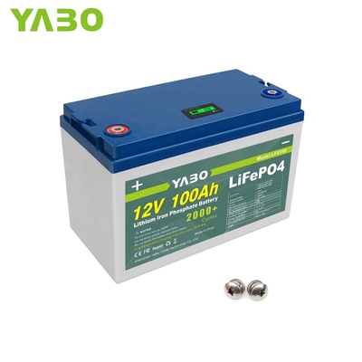 control solar 12V de la energía BMS de la batería Lifepo4 del hierro del litio de 12v 100ah 12V