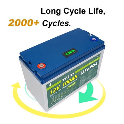 control solar 12V de la energía BMS de la batería Lifepo4 del hierro del litio de 12v 100ah 12V