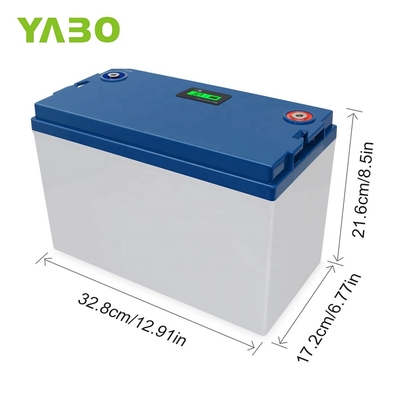 control solar 12V de la energía BMS de la batería Lifepo4 del hierro del litio de 12v 100ah 12V