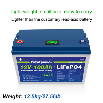 sistema solar de la batería 200ah 100ah 150ah 200ah 300ah 400ah Bms de la batería 48v 12v Lifepo4