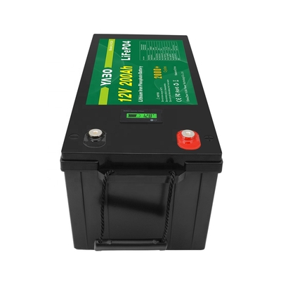 24V 36V 48V 12V Lifepo4 Batería 12v 200ah Yate Almacenamiento solar UPS