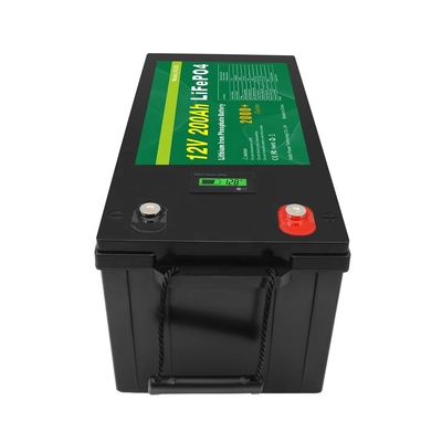 Paquete de baterías de fosfato de hierro y litio lifepo4 12v 200ah para UPS solar