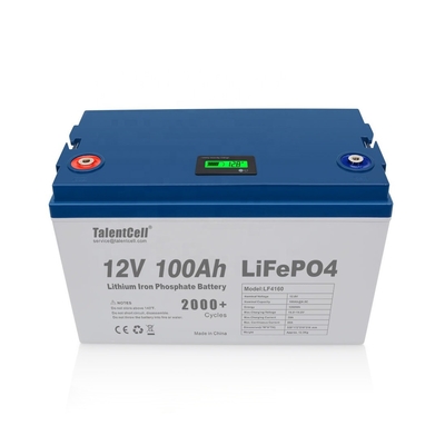 Lifepo4 Golf Batería Solar RV Recargable 100ah 12v batería de litio lifepo4