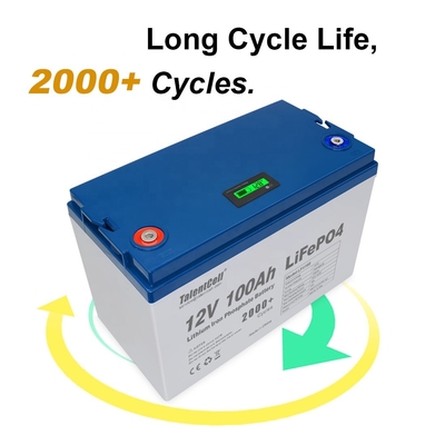 Lifepo4 Golf Batería Solar RV Recargable 100ah 12v batería de litio lifepo4