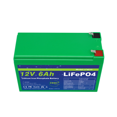 Fábrica modificada para requisitos particulares Lifepo4 ciclo profundo alta seguridad 32700 celdas de iones de litio 12v 6Ah Lifepo4