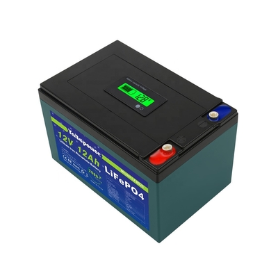 La fábrica caliente de la venta modificó la batería actual 6A Lifepo4 para requisitos particulares de la descarga de 12v 12Ah con capacidad prominente