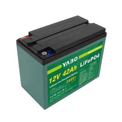 batería de 12v 40ah Lifepo4 ciclo profundo solar 30ah 42ah iones de litio