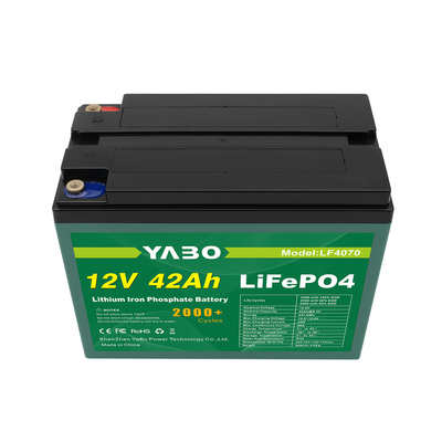 batería de 12v 40ah Lifepo4 ciclo profundo solar 30ah 42ah iones de litio