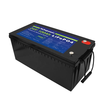 ión de litio recargable 150Ah 200Ah 100Ah de la batería solar de 24v Lifepo4