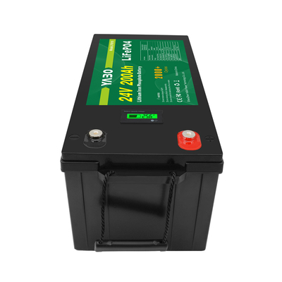 Larga vida recargable de la batería de la ión de litio 24v 200ah rv Lifepo4
