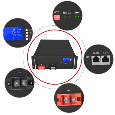 ciclo profundo de los sistemas solares de la batería de 150Ah 100Ah 48v 200ah Lifepo4 recargable