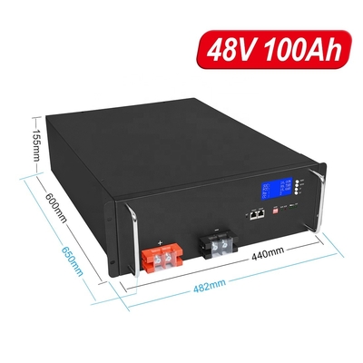 ciclo profundo de los sistemas solares de la batería de 150Ah 100Ah 48v 200ah Lifepo4 recargable