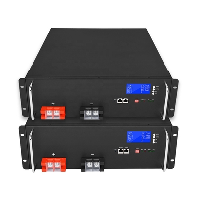 LCD 48V Lifepo4 Batería 2.5kwh Litio Ciclo profundo 48 Voltios 50ah