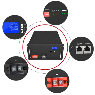 fuente de alimentación recargable del fosfato de litio de la batería casera de 48V 200Ah Lifepo4