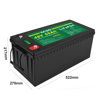 impermeable 2560Wh de la batería de ión de litio de la batería 48v 50ah de 20ah 48v Lifepo4