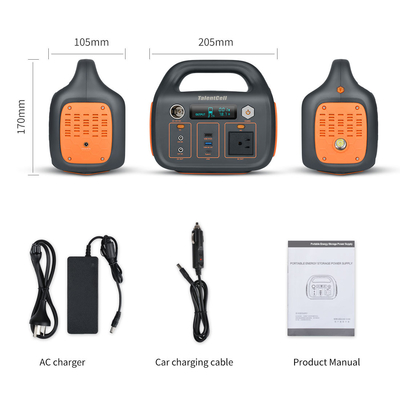 Central eléctrica portátil recargable para el generador solar 300W del fabricante de café de Rv
