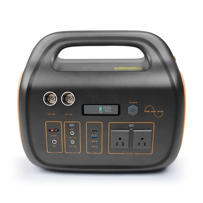 Generador solar de iones de litio Banco de energía 720.72Wh CA 220V 110V 600W Estación de energía solar portátil