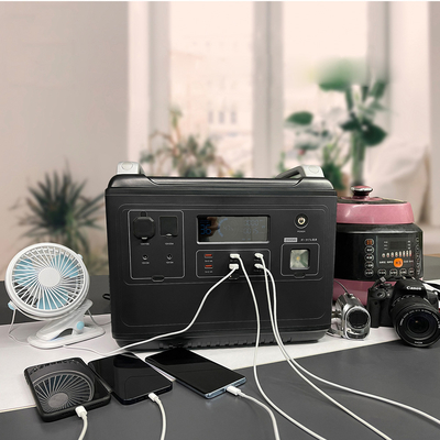 La central eléctrica portátil LiFePO4 para el refrigerador del aire acondicionado hogar 2000w Lifepo4 sube el generador solar