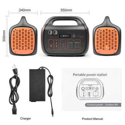 Central eléctrica portátil de carga rápida para computadoras portátiles de teléfonos celulares 200V 110V 1000W 24V 42Ah