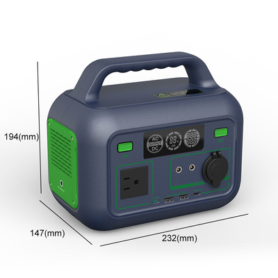 Central eléctrica portátil de litio Diy para generador de camping tipo C 300W
