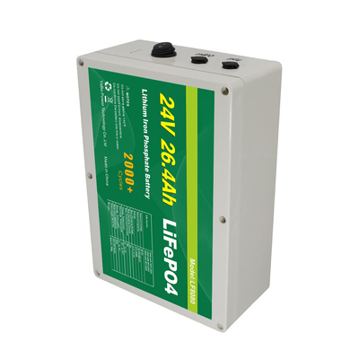 ciclo profundo de la batería de 26.4Ah 25.6v Lifepo4 para la ión de litio de UPS del panel solar