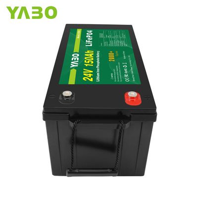 litio de la batería de 24v 150ah Lifepo4 para los sistemas de almacenamiento de energía solar
