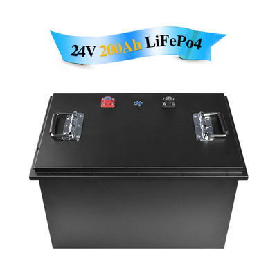 Herramienta eléctrica impermeable de la chapa del fosfato 200Ah del hierro del litio de la batería de 24V Lifepo4