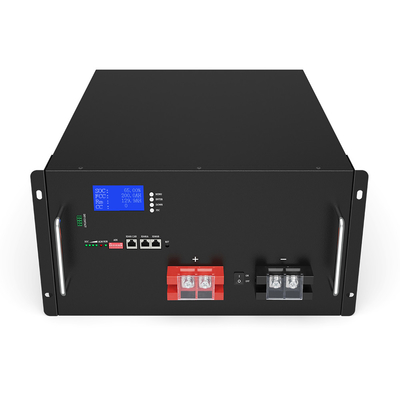 Módulo de rack de vida útil más larga RS485 CAN Prismatic 16S1P Batería de iones de litio 200Ah Lifepo4 Paquete de batería 48V