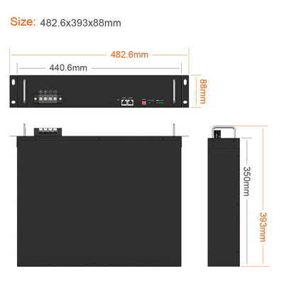 Sistemas 48V 50Ah de Ion Battery Pack Electric Power del litio del sistema del almacenamiento de energía