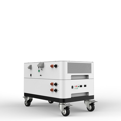 Cubierta apilable del metal de la batería 51.2V 100Ah del hogar del almacenamiento de energía Lifepo4
