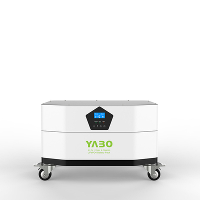 Batería apilable del almacenamiento de energía solar de la batería del soporte de estante de DIY 51.2v 170ah Lifepo4