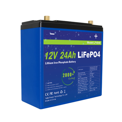 El hierro compacto del litio de 12V 24Ah fosfata la configuración de las células 6Ah 4S4P de la batería 32700