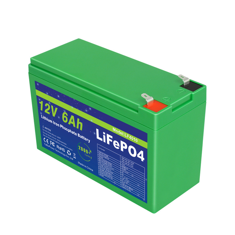 Fábrica modificada para requisitos particulares Lifepo4 ciclo profundo alta seguridad 32700 celdas de iones de litio 12v 6Ah Lifepo4