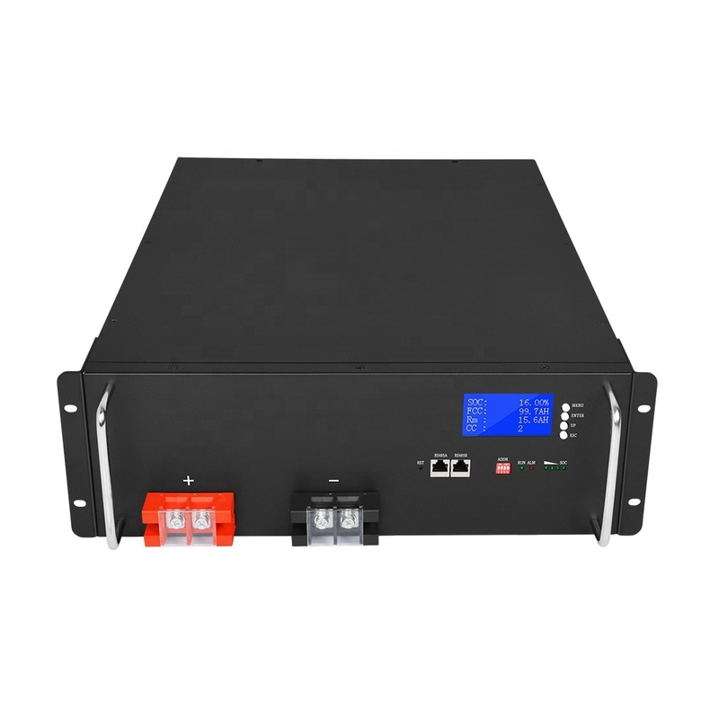Batería profunda del ciclo 48V Lifepo4 para la bici eléctrica BMS Smart 100Ah YB-LF51100