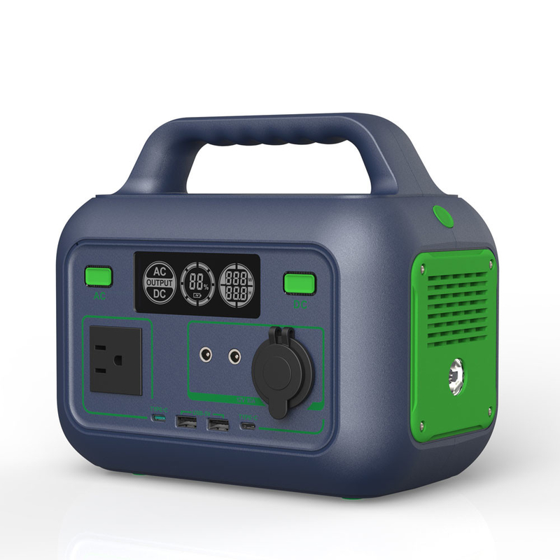 Central eléctrica portátil de litio Diy para generador de camping tipo C 300W