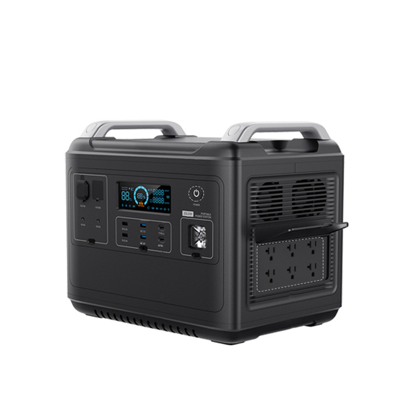 Sube la estación de energía portátil de litio Lifepo4 Solar 2000W 1000 Watt bidireccional rápido