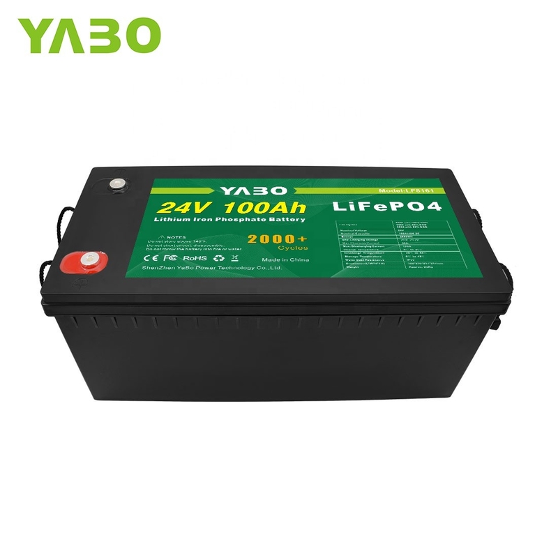 célula de batería de 100Ah 24V Lifepo4 para los sistemas de almacenamiento de energía solar UN38.3