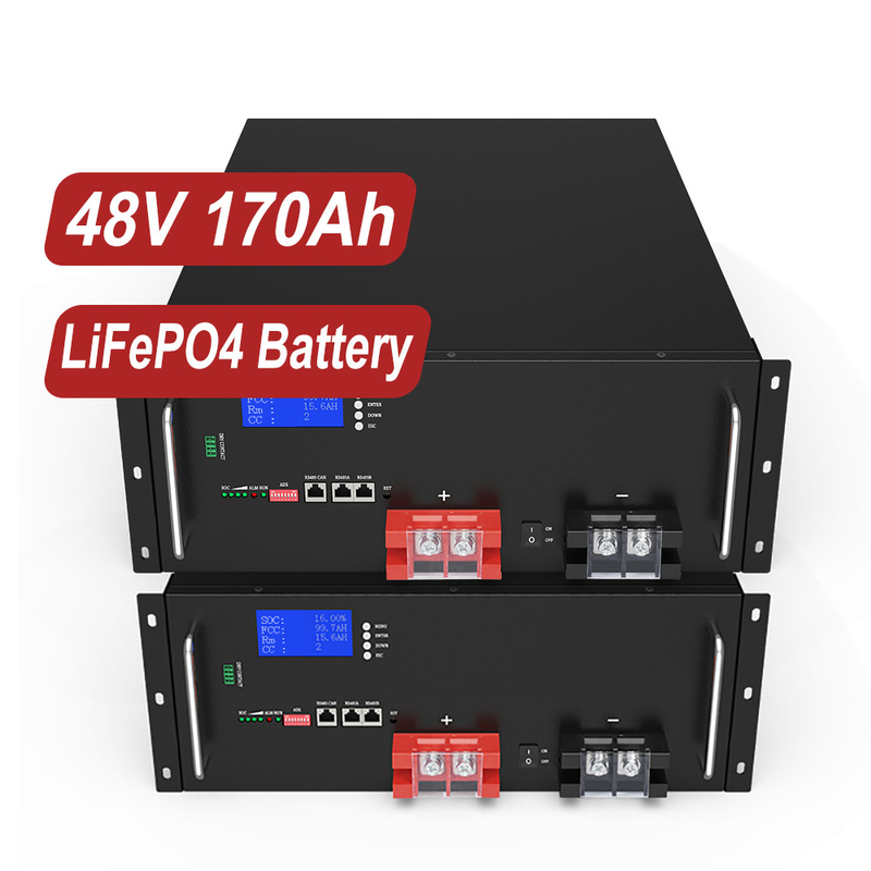 Paquete de batería de ciclo profundo de alta calidad personalizado 3,2 V 16S1P 170Ah almacenamiento de energía 48V LiFePO4 batería de litio