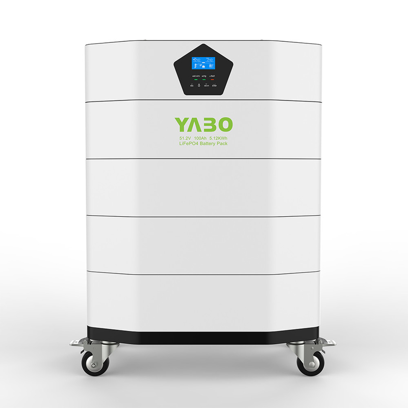 Batería solar del estante 48v 100ah Lifepo4 del servidor de la batería del almacenamiento del módulo apilable